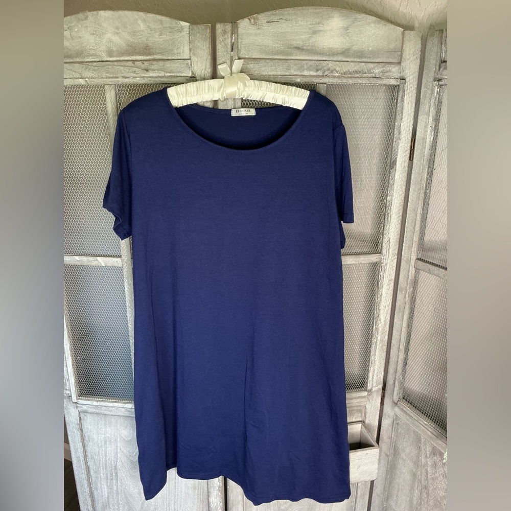 Navy Blue Tunic night shirt